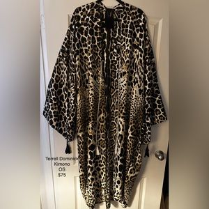 Terrell Dominick Kimono/Robe.Brand New